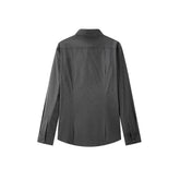 Men's Jacquard Fulled Printed Shirt